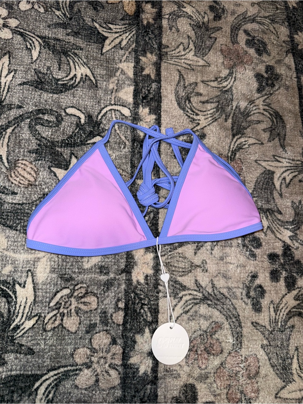 93 Play Street - Lily Lavender Bikini Top BRAND NEW WITH TAGS